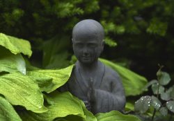 statue jardin
